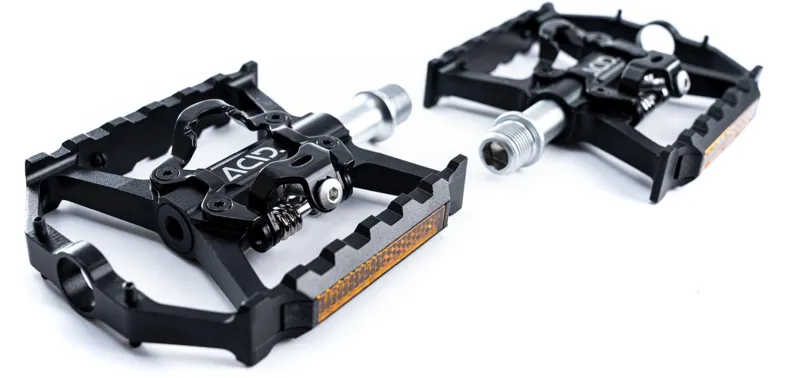 Acid A4-IB Combo SPD Hybrid Pedals in Black